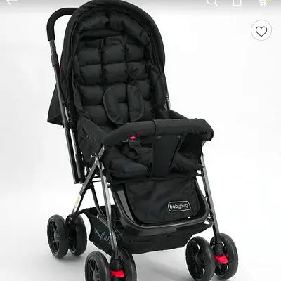 Brand New Babyhug Cocoon Stroller With Mosquito Net, Reversible Handle, 3 Reclining Position, 0-4 Yr