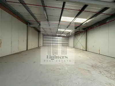 Premium 7500 SQFT Warehouse in Al Sajaa | 99 KW Power | 4 Cheques