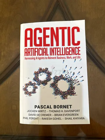 Agentic Artificial Intelligence by Pascal Bornet (paper cover)