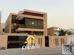Two-story villa with a rooftop terrace for sale, price includes electricity, water, and air conditio