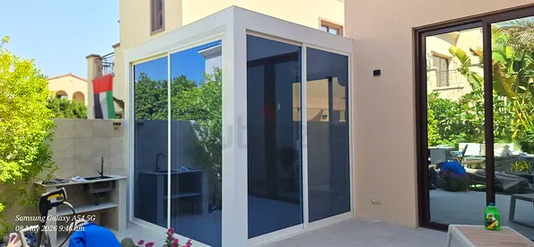 Aluminium pergola