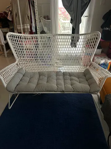 Ikea Hogsten  Double Chair with cushion