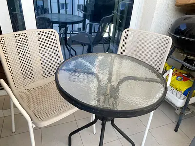 2 chairs for free (table is not included)