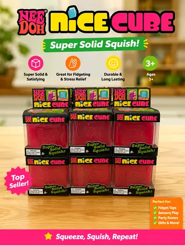 Viral Nee Doh Nice Cube – Super Solid Squish