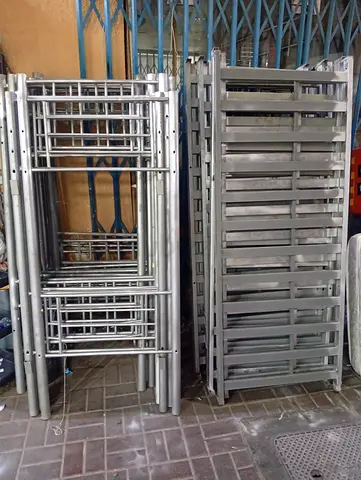 Bunk Bed Silver Colour Used Once 150Dhs