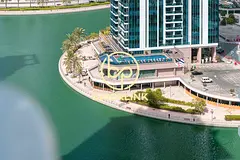 Spacious 1BR Converted to 2 | Lake View | High Floor | JLT