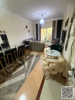 ✨ Luxury apartment for monthly rent, two bedroom and a hall with an open view, fully furnished wit