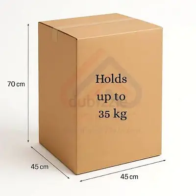 Corrugated cardboard boxes for moving