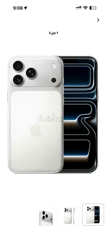 iPhone with MagSafe Clear Case (White) - Good Condition