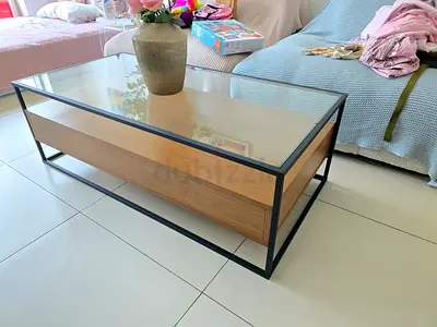 Modern table with a stylish contemporary design