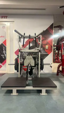 Plate-Loaded Hack Squat / Leg Press Machine - Heavy Duty Gym Unit