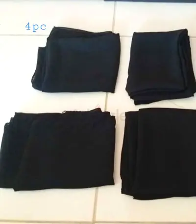 Set of 4 black hijab only 4pc left