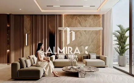 استوديو مفروش | إطلالة على المسبح والأفق | Binghatti Luxuria JVT
