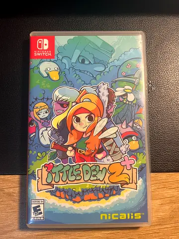 Ittle Dew 2 (Nintendo Switch) - Cute indie adventure game cartridge and case