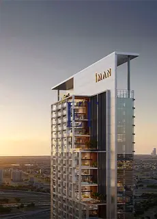 High-Floor Studio | One Park Square JVC | Balcony | Downtown View