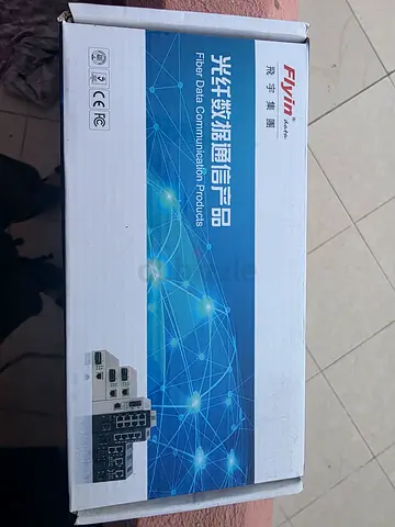Flyin Fiber Data Communication Media Converter - New in Box