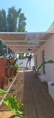 Bamboo Pergola