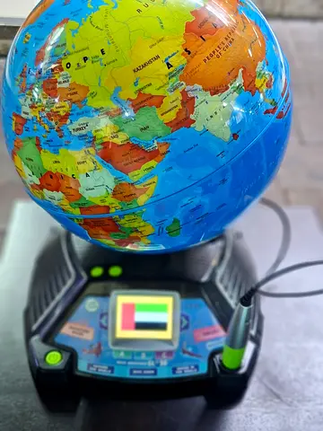 I want to sell this small earth with inside lcd for sale
