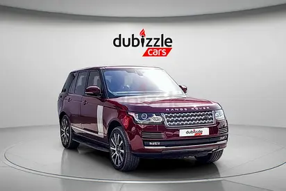 AED 2047/month | 2017 Land Rover Range Rover Vogue SE Supercharged | GCC Specs | Ref#459670