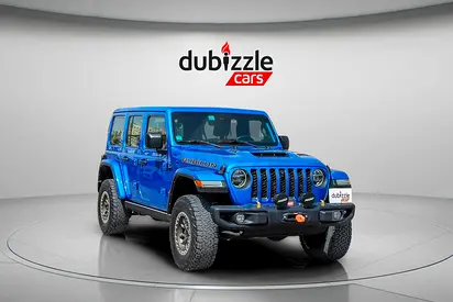 AED 3191/month | 2022 Jeep Wrangler Unlimited Rubicon 392 | GCC Specs | Ref#463315