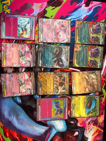 Japanese Double Rare EX and Secret Rare Cards