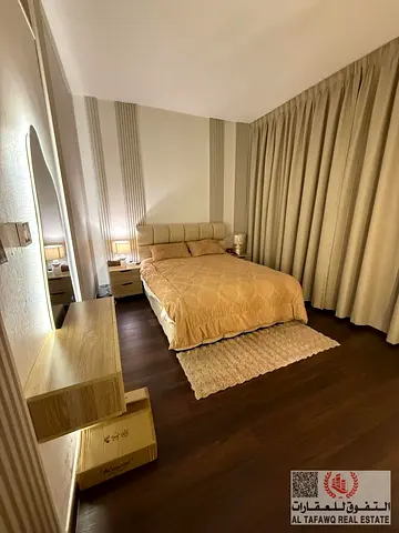 Furnished apartment consisting of a room, a hall, a bathroom, and a balcony. Electricity, water, and internet are included