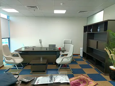 Al Garhoud 1396 Sqft Office|Parking Free|Attached Washroom And Pantry