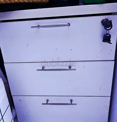 2 Large Desks for Sale with Drawers  Chairs