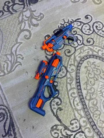 Nerf guns no bullets
