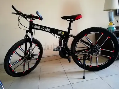 Land Rover Folding Mountain Bike - 26 Alloy Wheels, Good Condition