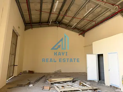 Ready Warehouse for Rent | 1700 Sqft | 25KW Power Connection | AED 85,000