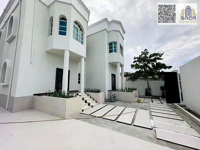 Villa for rent in Ajman, Al Muwaihat, two floors, large area 6400 sq ft, at an excellent price