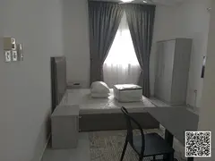 Luxurious fully furnished studio with open kitchen and open view ✨ Ajman Al Rawda 2. For monthly r