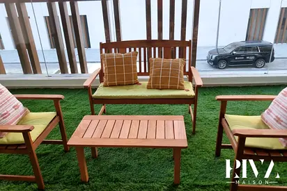 Fully Furnished 1BR Apartment | Large Balcony | Azizi Riviera 32, Meydan