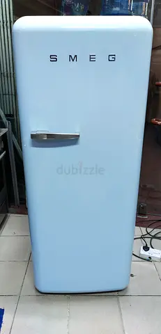 Smeg Refrigerator 50s Retro Style FAB28  Pastel Blue