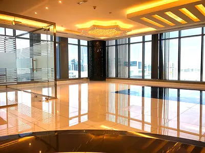 Fully Fitted l Partial Burj Khalifa and Canal View
