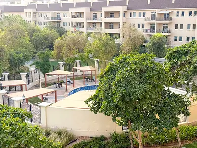 Large and Bright Studio | Balcony With Pool View