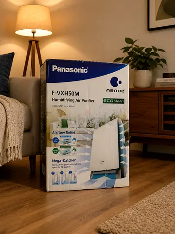 Panasonic F-VXH50M Humidifying Air Purifier (with Nanoe) - Boxed