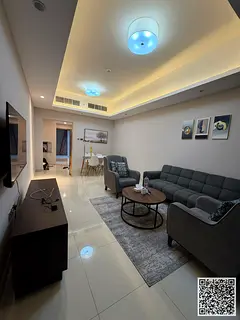 ✨ Luxury apartment for monthly rent, one bedroom and a hall with an open view, fully furnished wit
