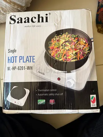 Saachi Single Hot Plate NL-HP-6201
