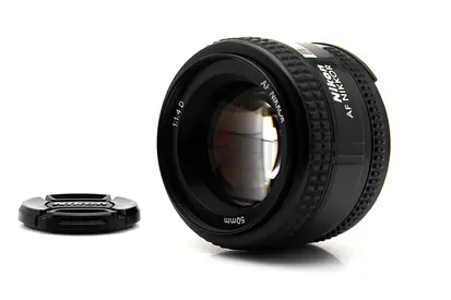 Nikon AF Nikkor 50mm f/1.4 D Prime Lens - Excellent Condition