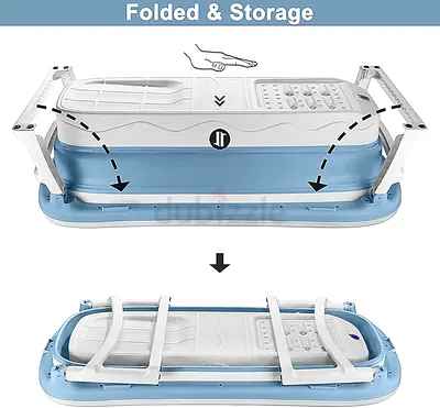 Foldable bathtub