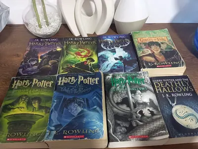 Complete Harry Potter Paperback Set (1-7) - Scholastic Editions