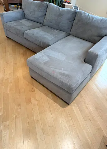 Sectional Cratebarrel axis sofa