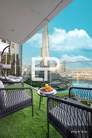 Luxury 3BR+Maids | Burj Khalifa & Fountain View| Monthly Rent | AED 34,000 | High Floor