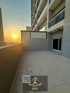 BIG BALCONY TWO BEDROOM HALL AVAILABLE FOR RENT IN NEW BUILDING WITH PARKING