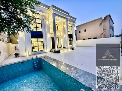 فرصة سكنية واستثمارية | تملك فيلا فاخرة بالروضة 2 عجمان علي شارع الشيخ عمار مباشرة | 6 غرف نوم | بسعر تنافسي 6000 قدم قريبه من جميع الخدمات والمدارس