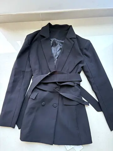 Miss Rosier Black Blazer Dress