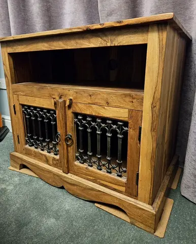 Solid wood marina tv unit