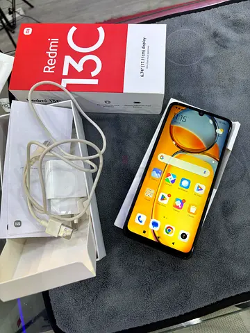 Xiaomi Redmi 13C with box and charger - good vip condition